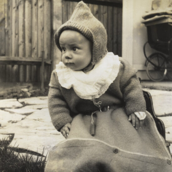 Hoppy as a baby, circa 1938
